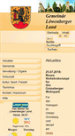 Mobile Screenshot of loewenberger-land.de