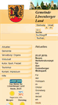 Mobile Screenshot of loewenberger-land.com